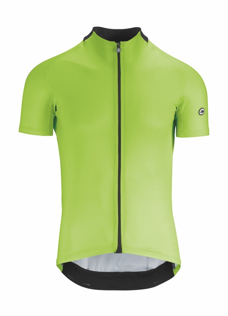 Assos mille GT fietsshirt met korte mouwen visibility groen