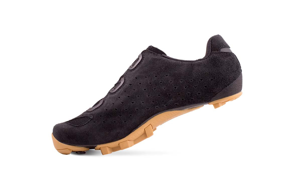 Lake MX238 GRAVEL Fietsschoen MTB - Black Suede/Gold
