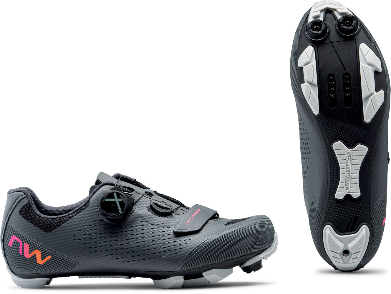 Northwave Razer 2 Dames MTB Fietsschoen Anthra/Lobster