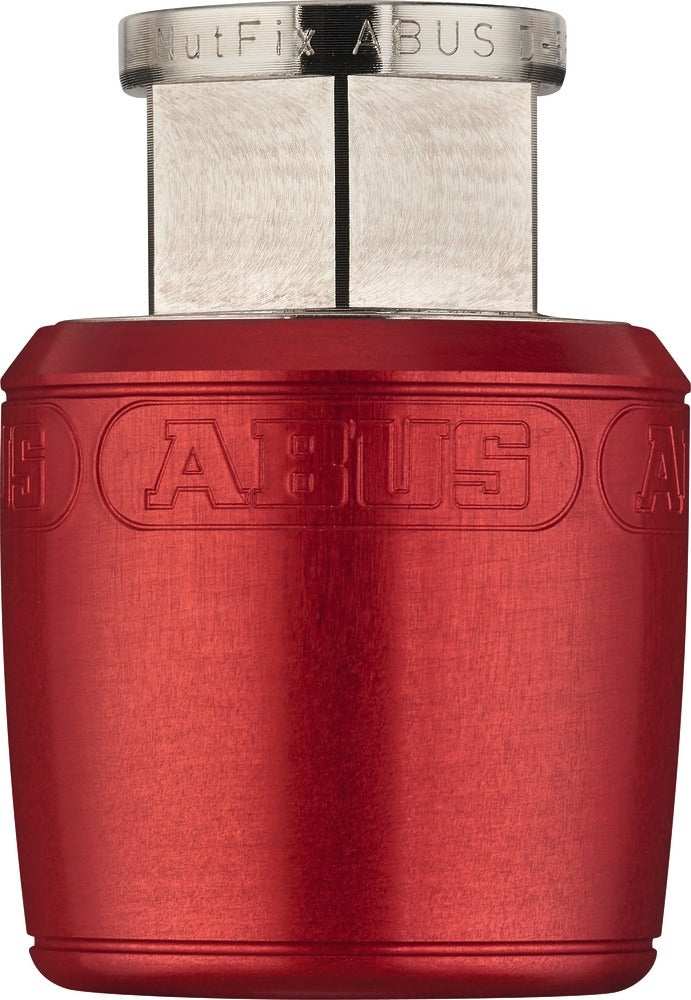 Abus NutFix M5 2x Axle 100/135 fietsslot rood