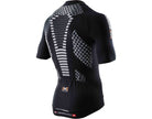 X-Bionic twyce biking fietsshirt met korte mouwen zwart wit