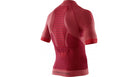 X-bionic race evo biking fietsshirt met korte mouwen rood