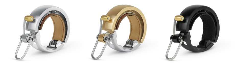 Knog Oi luxe large fietsbel zwart