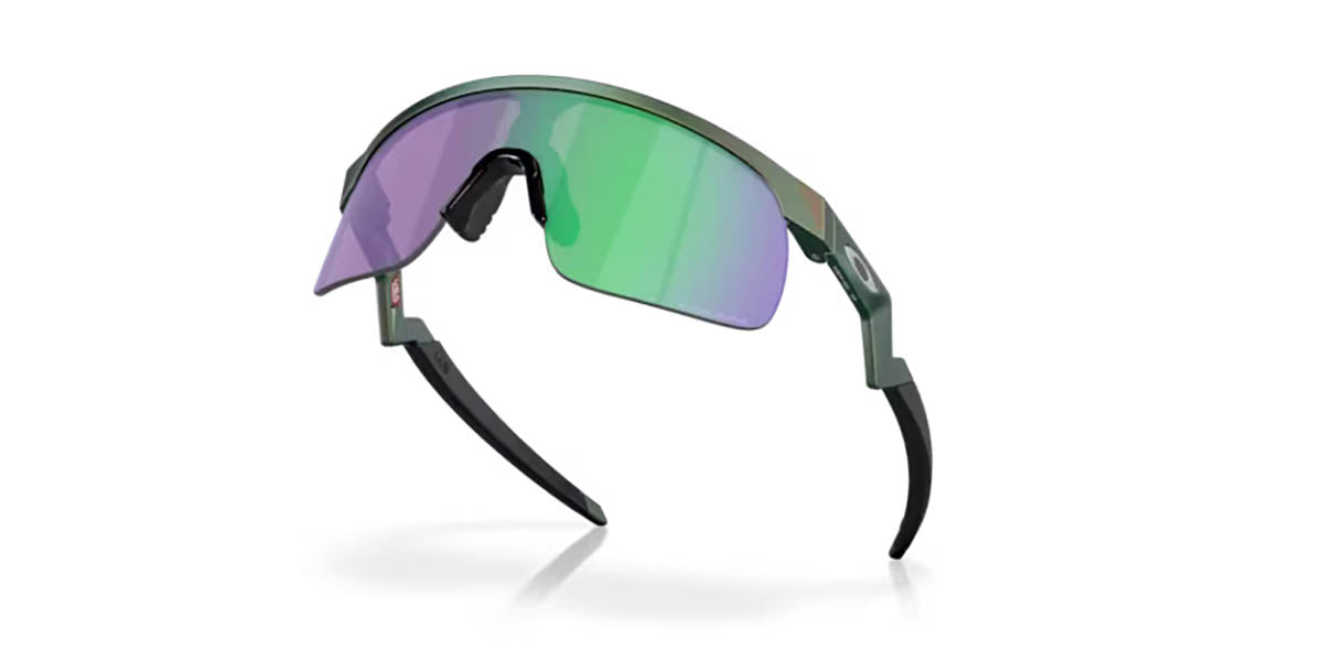Oakley Bril Resistor Matte silver/green colorshift - Prizm Jade