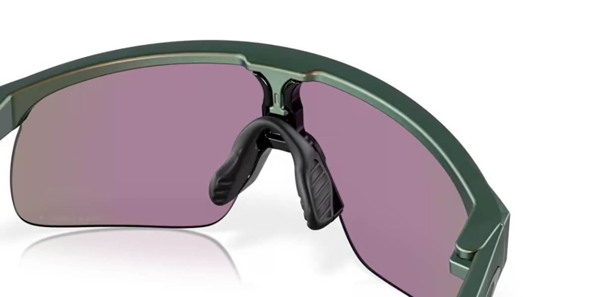 Oakley Bril Resistor Matte silver/green colorshift - Prizm Jade