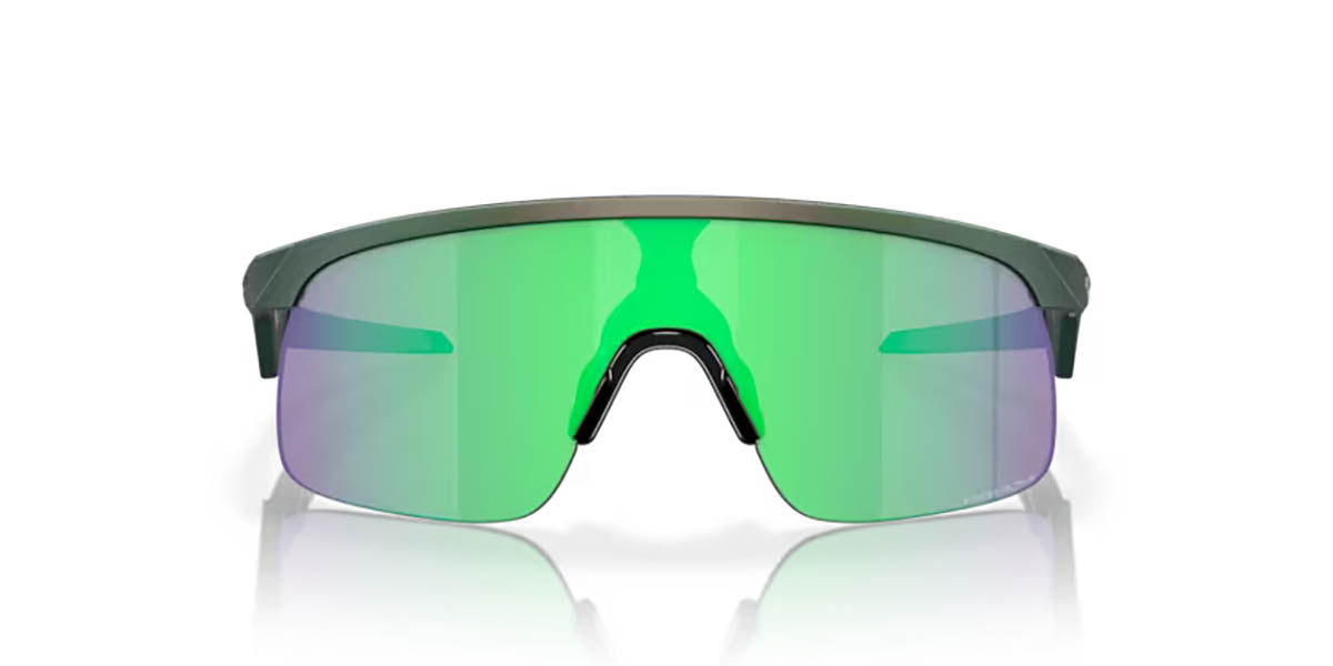 Oakley Bril Resistor Matte silver/green colorshift - Prizm Jade