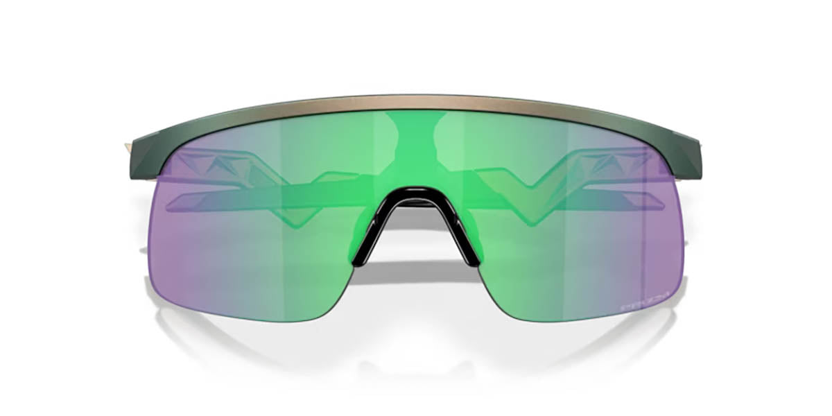 Oakley Bril Resistor Matte silver/green colorshift - Prizm Jade