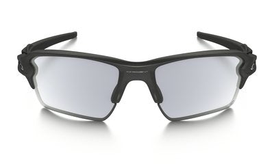 Oakley flak 2.0 XL fietsbril steel - clear black photochromic lens