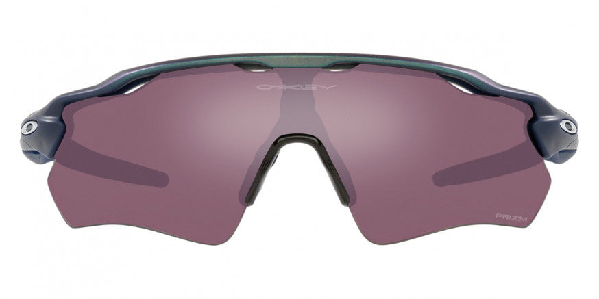 Oakley Radar EV Path Bril Matte Silver/Blue Colorshift - Prizm Road Black