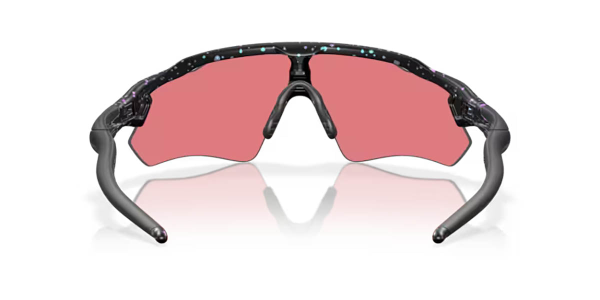 Oakley Radar EV Bril Matte green purple colorshift splatter - Prizm trail torch