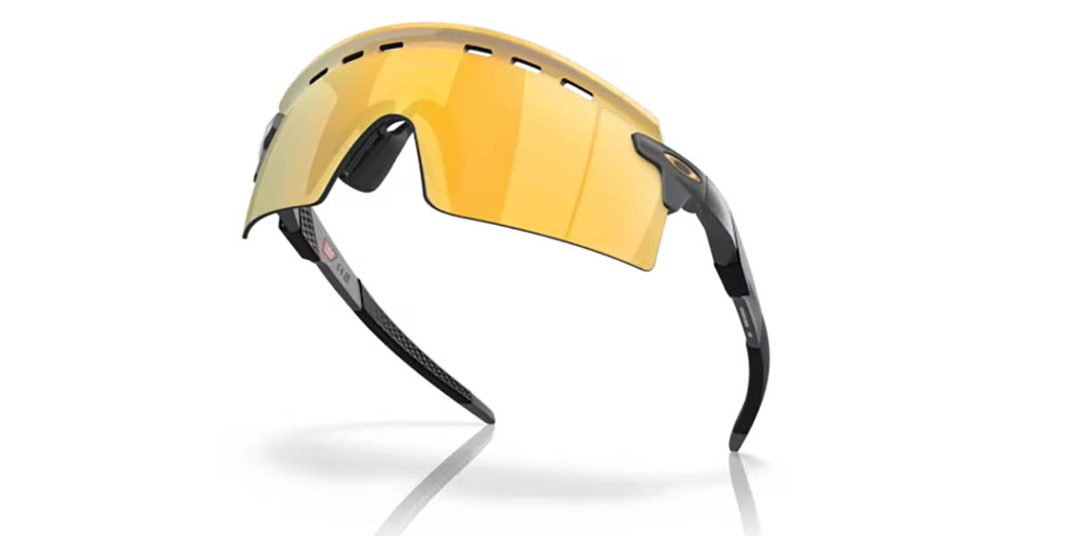 Oakley Encoder Strike Vented Bril Matte Carbon - Prizm 24K