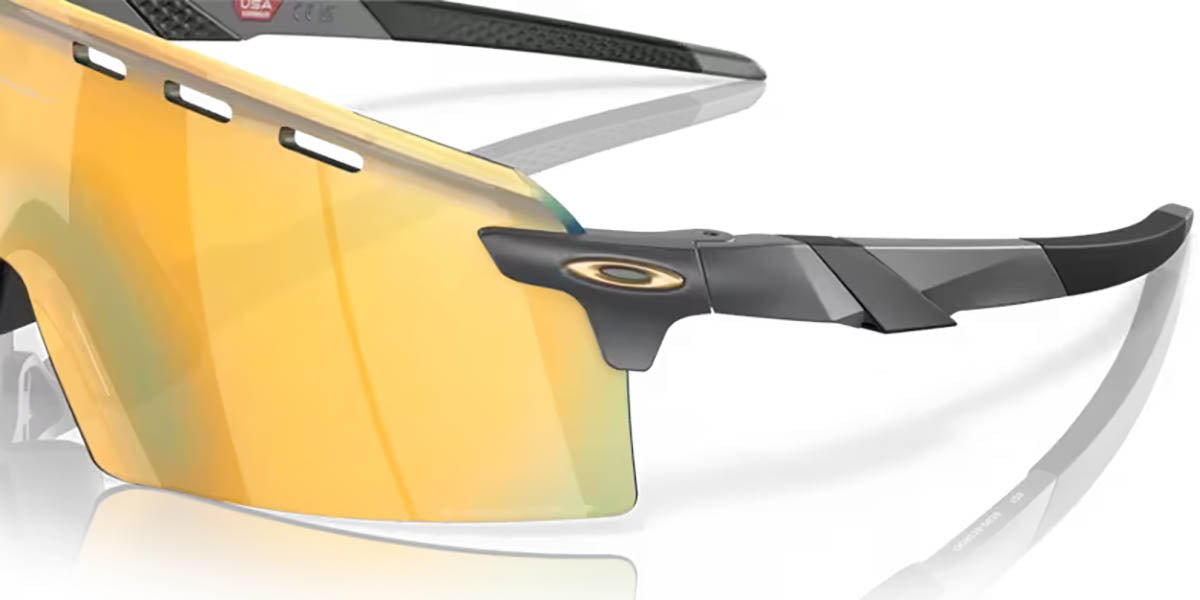 Oakley Encoder Strike Vented Bril Matte Carbon - Prizm 24K