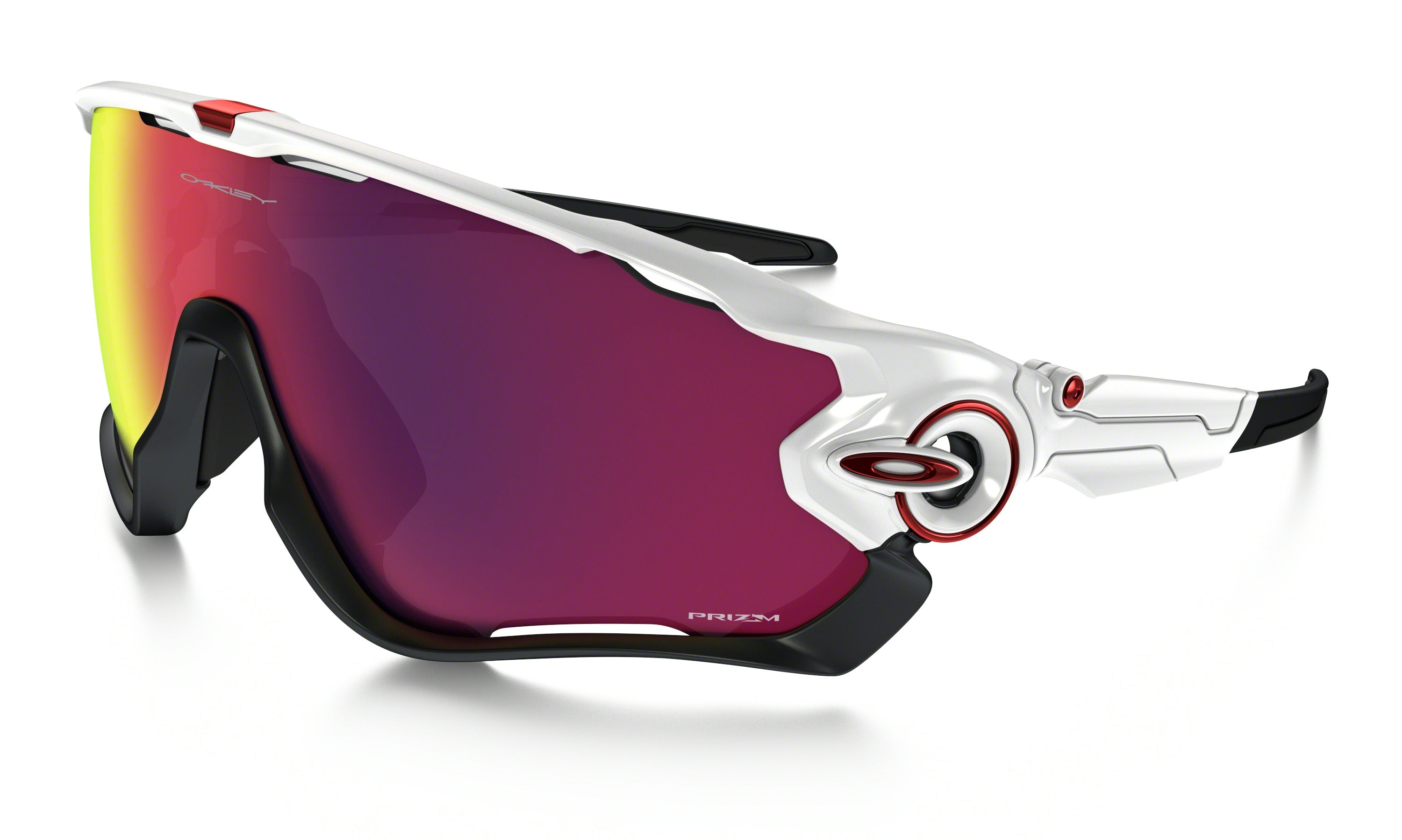 OAKLEY Bril Jawbreaker Polished White - Prizm Road