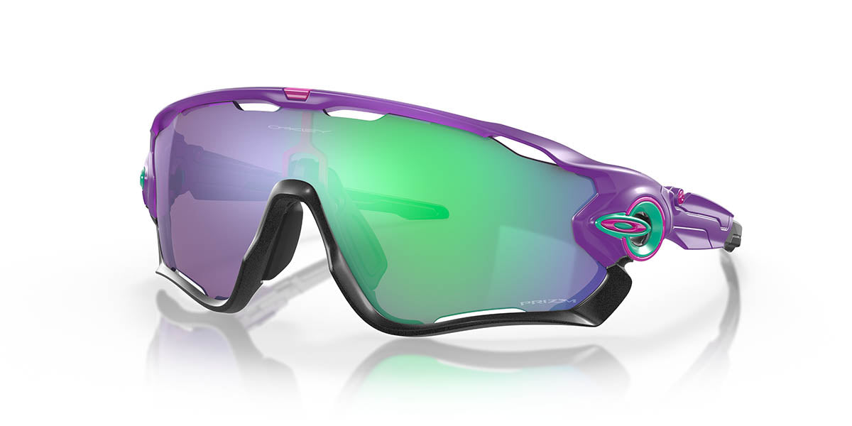 Oakley Jawbreaker Matte Electric Purple - Prizm Jade
