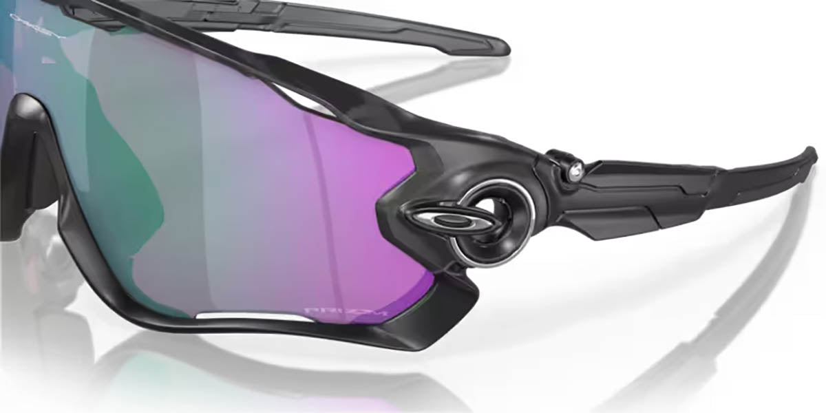 Oakley Jawbreaker Bril Matte Black Camo - Prizm Road Jade