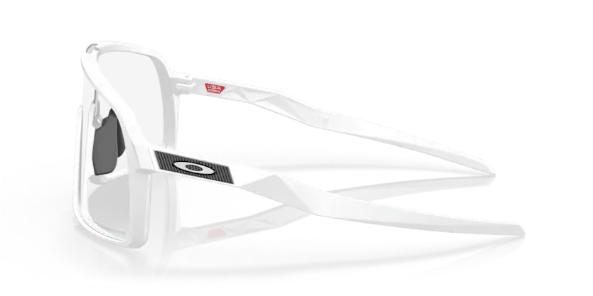 Oakley Sutro Bril Matte White - Clear Photochromic
