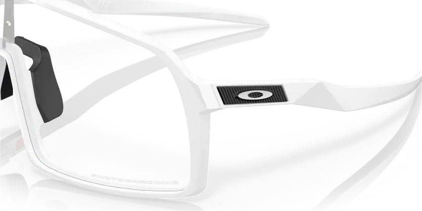 Oakley Sutro Bril Matte White - Clear Photochromic