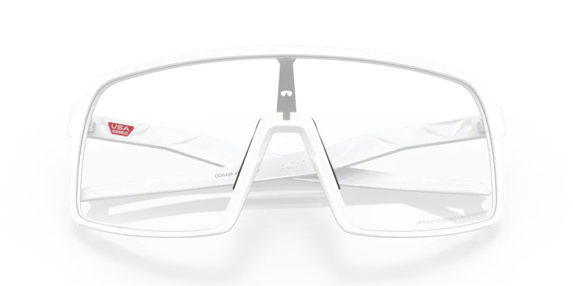 Oakley Sutro Bril Matte White - Clear Photochromic