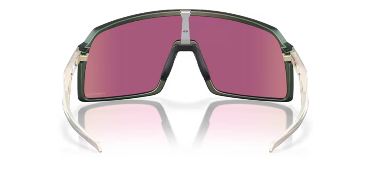 Oakley Sutro Bril Matte Silver Green Colorshift - Prizm Road Jade