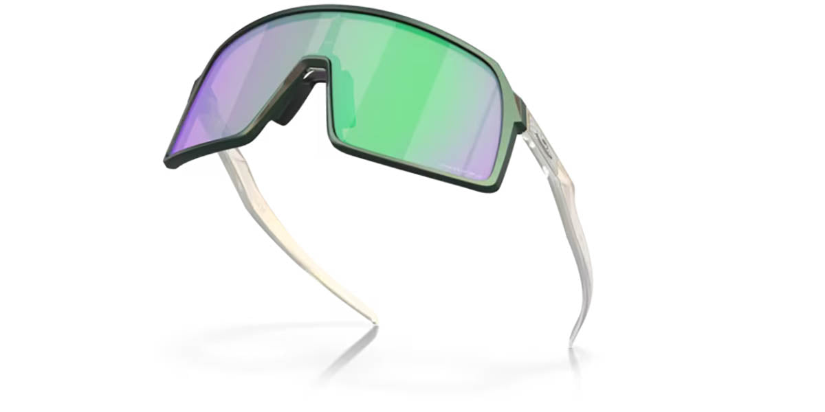 Oakley Sutro Bril Matte Silver Green Colorshift - Prizm Road Jade