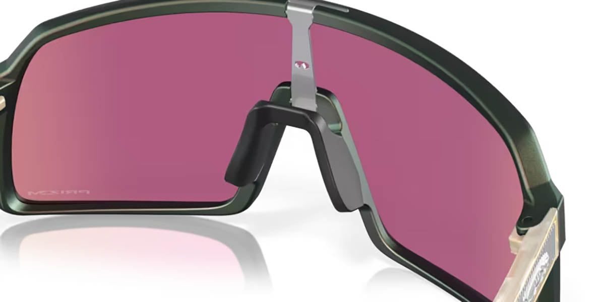 Oakley Sutro Bril Matte Silver Green Colorshift - Prizm Road Jade