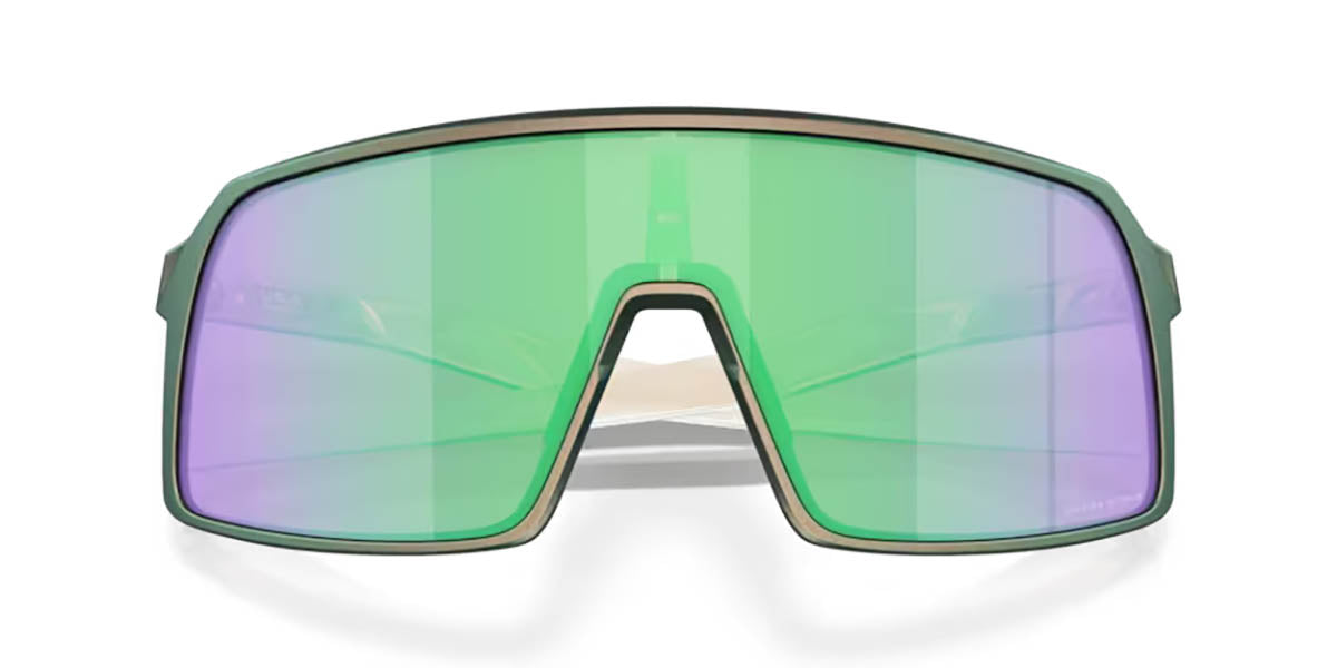 Oakley Sutro Bril Matte Silver Green Colorshift - Prizm Road Jade