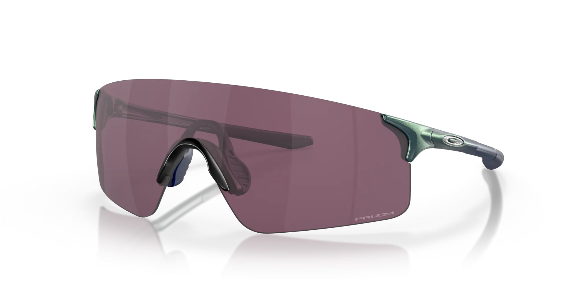 Oakley EvZero Blades Bril Matte Silver/Blue Colorshift - Prizm Road Black