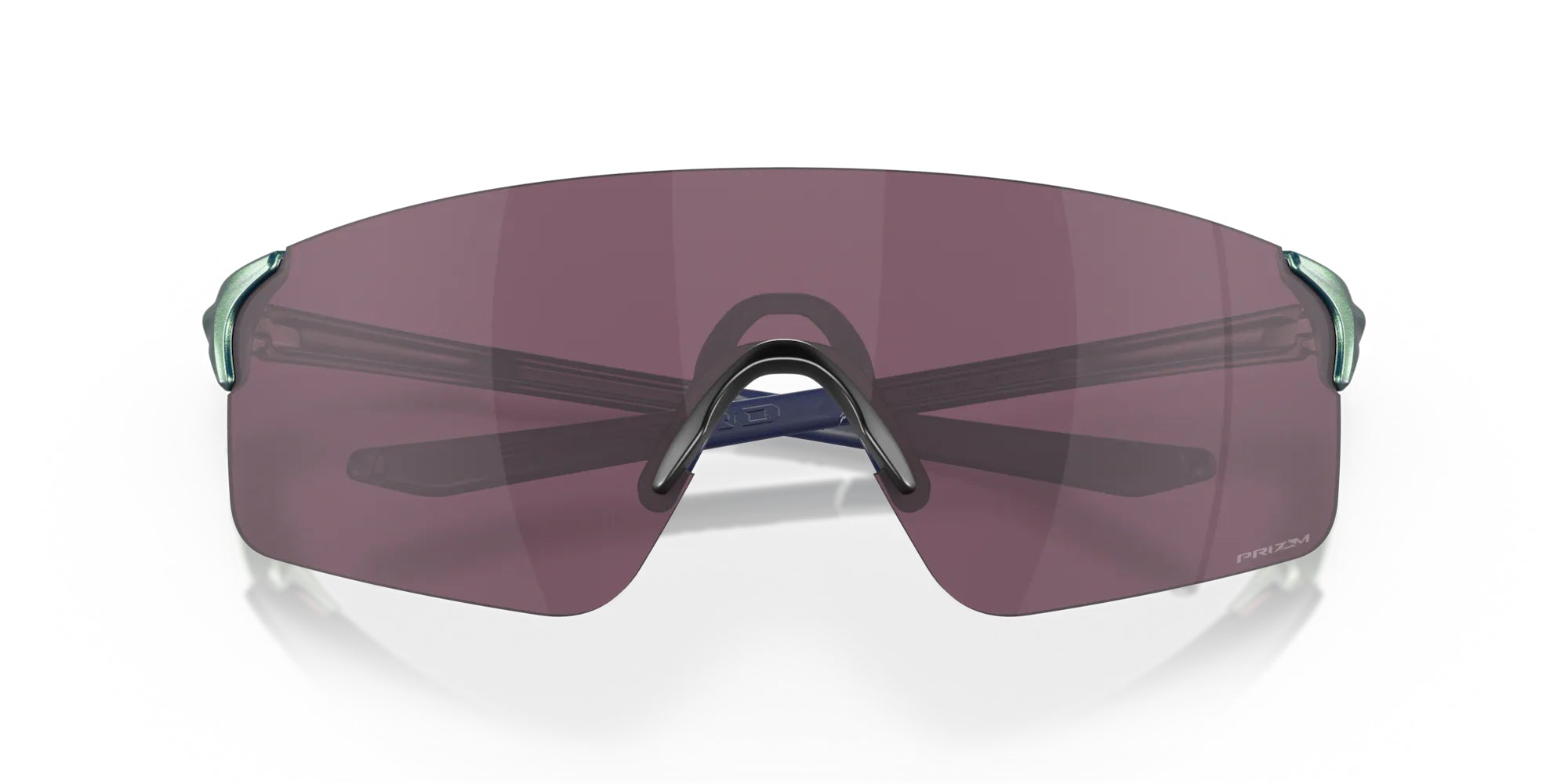 Oakley EvZero Blades Bril Matte Silver/Blue Colorshift - Prizm Road Black