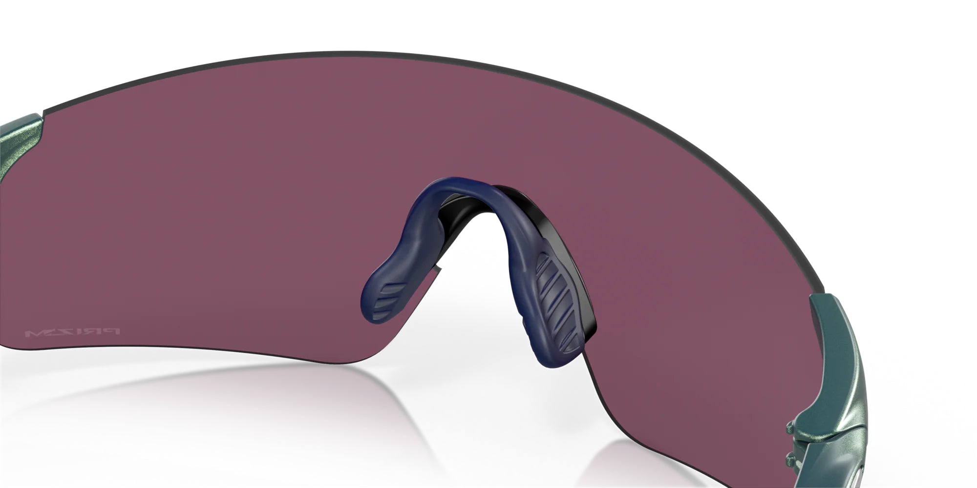 Oakley EvZero Blades Bril Matte Silver/Blue Colorshift - Prizm Road Black