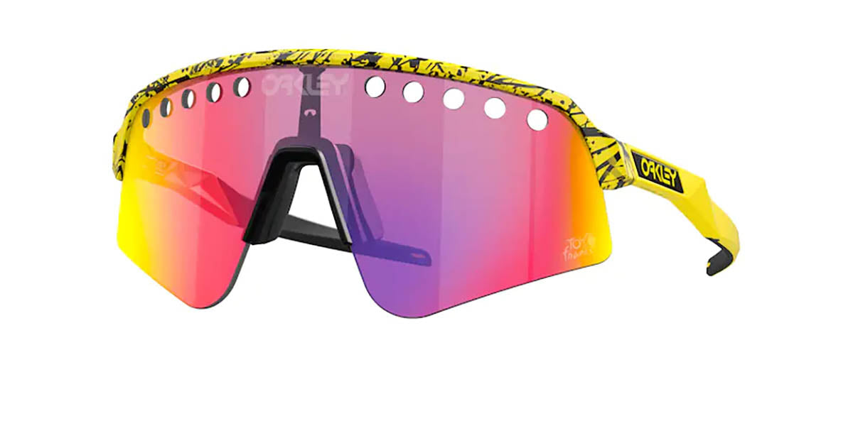 Oakley Sutro Lite Sweep Bril TDF Splatter - Prizm Road