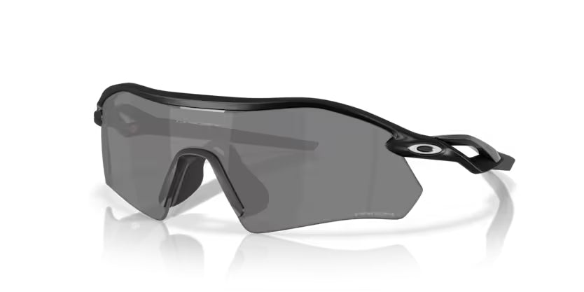 Oakley Radar Plate Bril Shiny Black - Prizm Black Polarized
