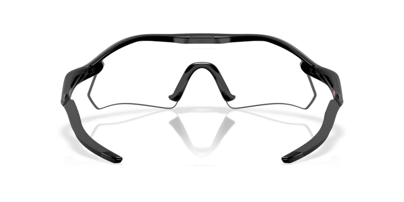 Oakley Radar Plate Bril Shiny Black - Clear Photochromic