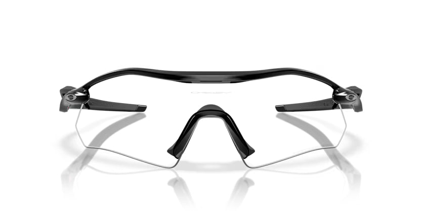 Oakley Radar Plate Bril Shiny Black - Clear Photochromic