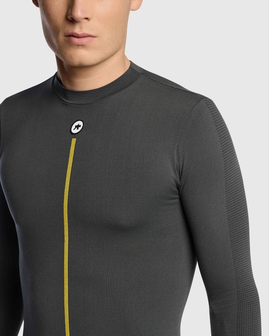 Assos 2/3 LS Skin Layer P1 - Anthracite Grey