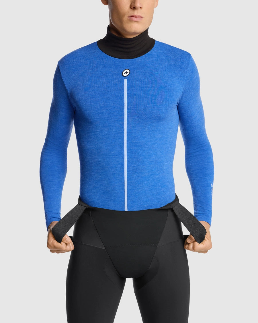 Assos UZ 3/3 LS Skin Layer P1 - Calypso Blu
