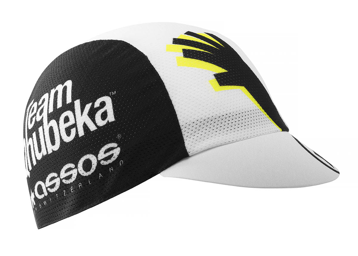 Assos Qhubeka Summer Cap White Black