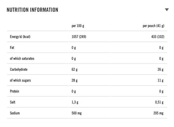 Powerbar powergel energiegel lemon lime 41g