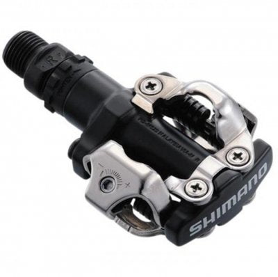 SHIMANO PDM520 SPD Pedalen met Plaatjes Zwart