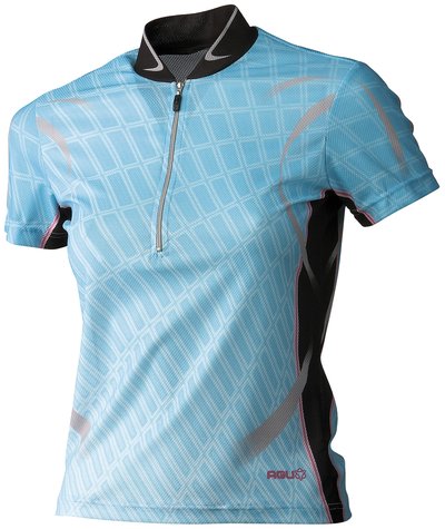 AGU Perris Lady Shirt KM Aqua/Black