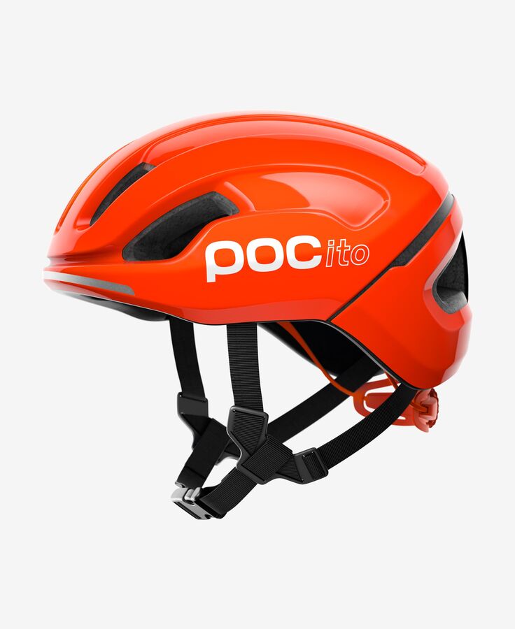 Pocito omne spin kids fietshelm fluorescent oranje