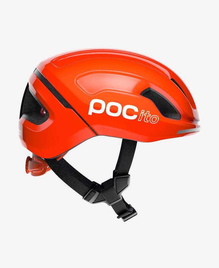 Pocito omne spin kids fietshelm fluorescent oranje