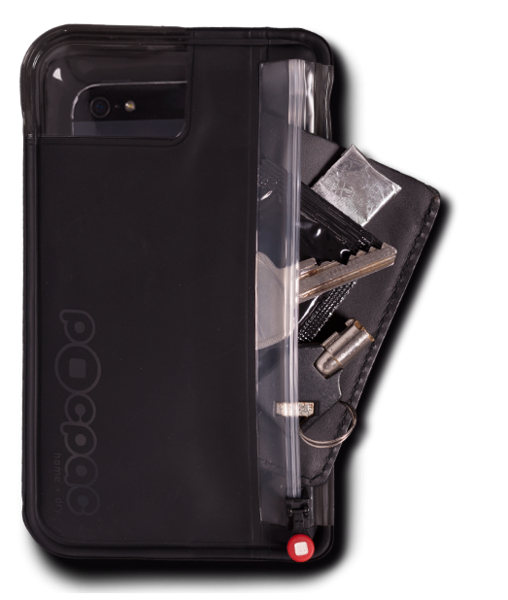 Pocpac 3X smartphone hoes skull