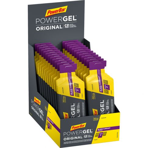 Powerbar powergel energiegel Black Current Caffeine 41g box 24pcs