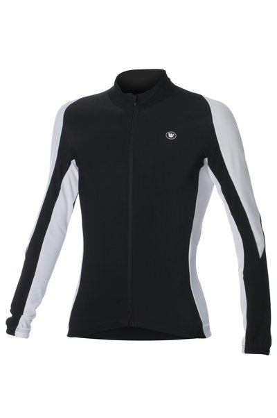 VERMARC Prima Jersey LS Black White