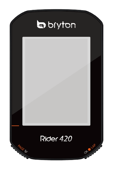 Bryton rider 420 gps fietscomputer