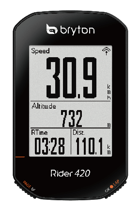 Bryton rider 420 gps fietscomputer
