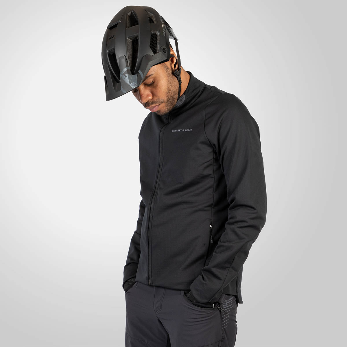 Endura SingleTrack Softshell - Zwart