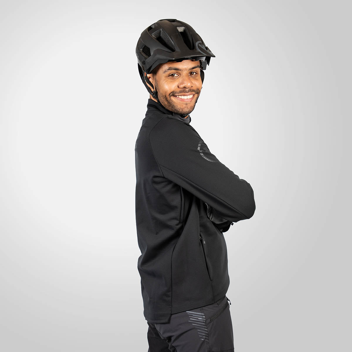 Endura SingleTrack Softshell - Zwart