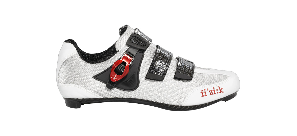FIZIK R3 Race Fietsschoen White Black (Actie)