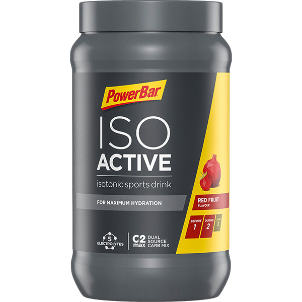 Powerbar isoactive isotone sportdrank red fruit punch 600g